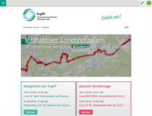 Tablet Screenshot of kvgof.de
